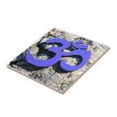 青いオムタイル タイル (側面)