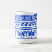 青いオランダ波 コーヒーマグカップ (中央)