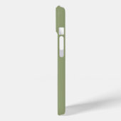 青いオレンジの羽を持つ蝶 Case-Mate iPhoneケース (裏面 / 左)