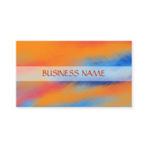 青いオレンジ絵画の抽象美術10