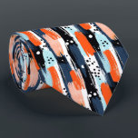 青いオレンジ色のブラシストローク抽象芸術パターン ネクタイ<br><div class="desc">青いオレン鮮やかジのブラシストローク抽象芸術のネックタイでワードローブにカラーのスプラッシュを追加。このはっきりしたと芸術的デザインは青とオレンジの色合いを魅力的なブラシストロークのパターンで融合し、ビジネスのイベントやクリエイティブの日結婚の作業に最適なアクセサリーとなる。あなたは特別なお祝いを見たり、あなたの日常の服装にしゃれているいくつかの追加を見るかどうか、このネックタイは声明をスタイリッシュ作る。</div>