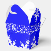 青いオーナメントテイクアウト特典ボックス フェイバーボックス (オープン)