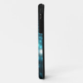 青いオーブス3D Case-Mate iPhoneケース (裏面/左)