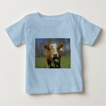 青いカウシャツ