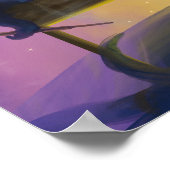 青いカタピラーのアブソレム ポスター (角)