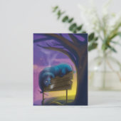 青いカタピラーのアブソレム ポストカード (スタンド正面)