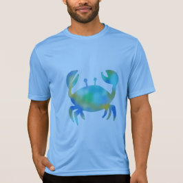 青いカニ Tシャツ