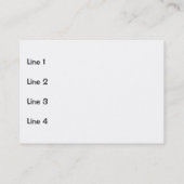 青いカヌーの絵画、ボートのレンタルビジネス 名刺 (裏面)