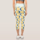 青いカプリレギンス カプリレギンス (裏面)