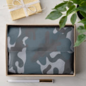 青いカムフラージュ 薄葉紙 (ギフト)