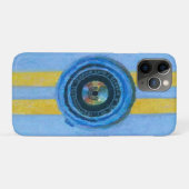 青いカメラ Case-Mate iPhoneケース (裏面(横))