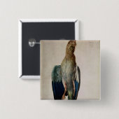 青いカラス1512年 缶バッジ (正面&裏面)