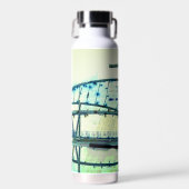 青いカーブ ウォーターボトル (正面)