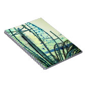 青いカーブ ノートブック (右側)