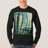 青いカーブ Tシャツ (正面)