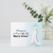 青いガウン"です名誉のある私の女中" 招待状 (スタンド正面)