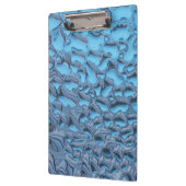 青いガラスに穏やかな雨滴 クリップボード (左)