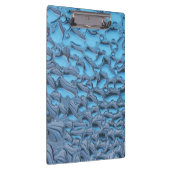 青いガラスに穏やかな雨滴 クリップボード (右)