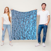 青いガラスに穏やかな雨滴