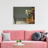 青いガラスの静物詩 キャンバスプリント (インサイチュ (リビング))