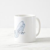 青いガラスの靴 コーヒーマグカップ (正面右)