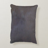 青いガラス垂直の花束アクセント枕 アクセントクッション (裏面(縦))