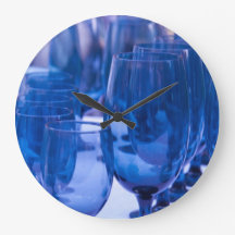 青いガラス製品