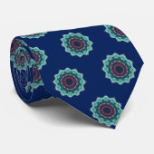 青いガラス ネクタイ (ロール)