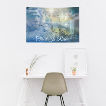 青いキリストは十字獅子子復活祭