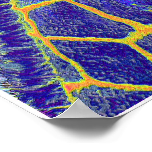 青いキリン2 ポスター (角)