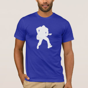 青いギタリスト Tシャツ