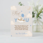 青いクマの気球が多く出る サンキューカード (スタンド正面)