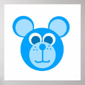 青いクマ ポスター (正面)