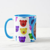 青いクマ マグカップ (左)