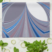 青いクモ キッチンタオル (折り畳み)