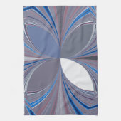 青いクモ キッチンタオル (縦)