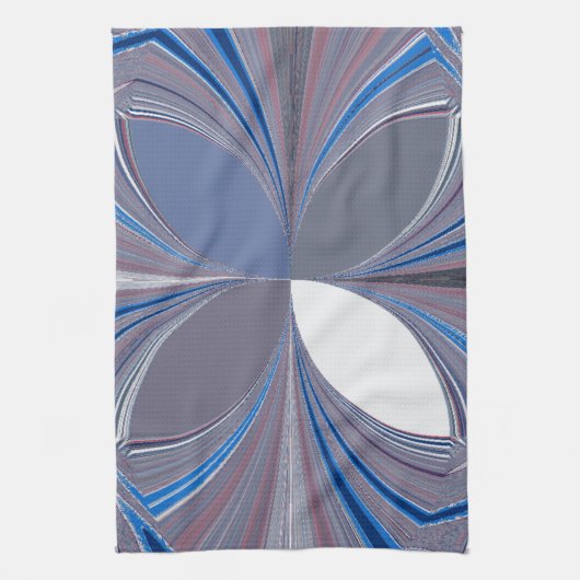 青いクモ キッチンタオル (縦)