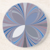 青いクモ コースター (正面)