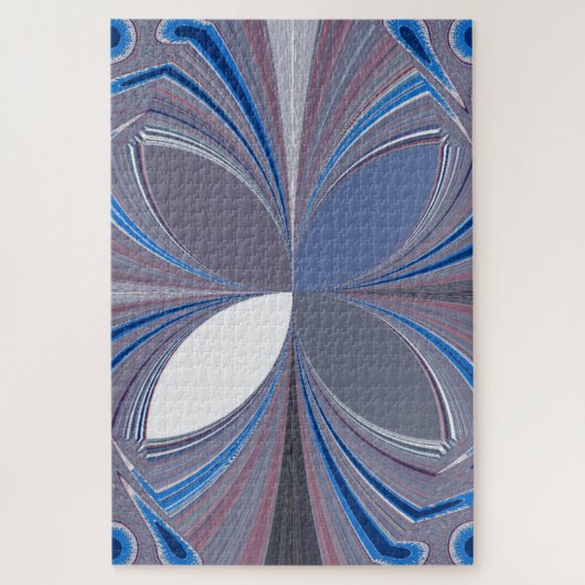 青いクモ ジグソーパズル (縦)