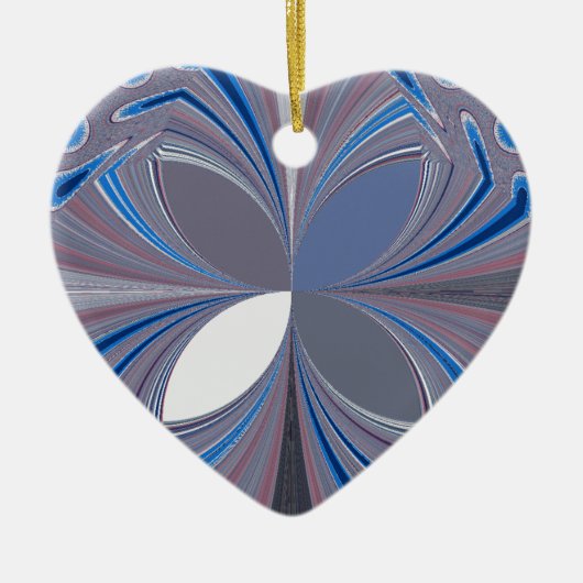 青いクモ セラミックオーナメント (正面)