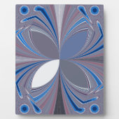 青いクモ フォトプラーク (正面)