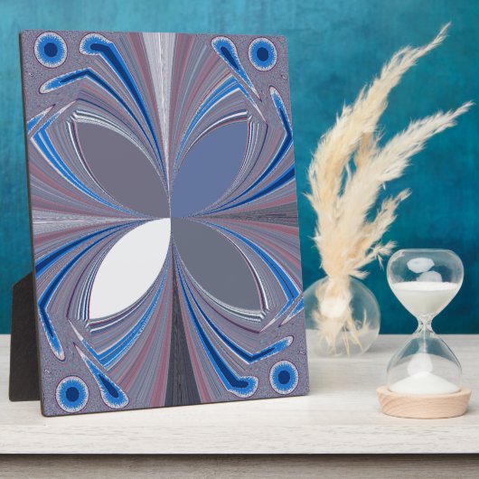 青いクモ フォトプラーク (側面)