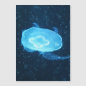 青いクラゲ (正面)