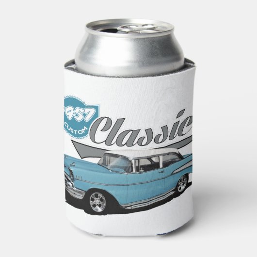 青いクラシック 缶クーラー (缶正面)
