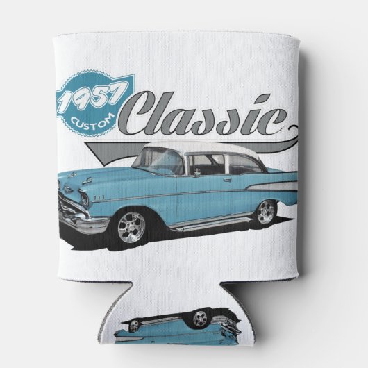 青いクラシック 缶クーラー (裏面)