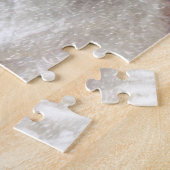 青いクリスマスのwestie ジグソーパズル (側面)