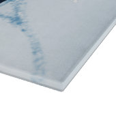 青いクリスマスギフト切り板 カッティングボード (角)