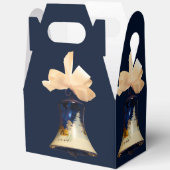 青いクリスマスジンルベルビーフギフトボックス フェイバーボックス (見開き)