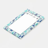 青いクリスマスツリーリストを行うには常緑林 ポストイット (アングル)