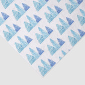 青いクリスマスツリー 薄葉紙 (詳細)